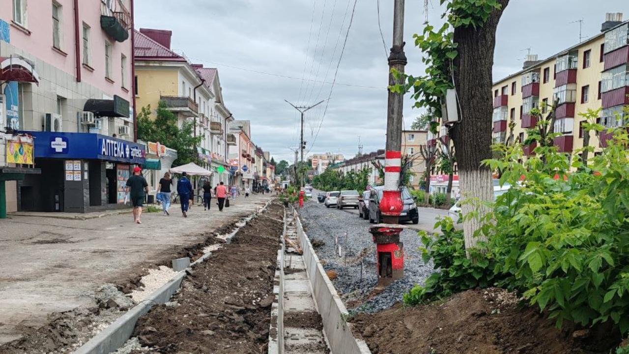 В Рузаевке ремонтируют улицу Ленина | РИА «Инфо РМ»