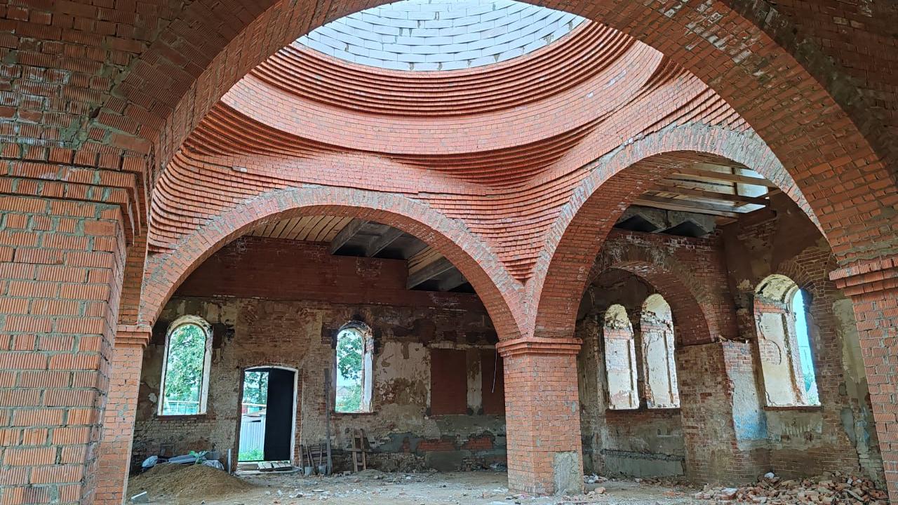 В Рузаевском районе восстанавливают старинную церковь В Рузаевском районе восстанавливают старинную церковь