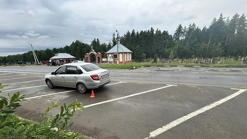 В Саранске около кладбищ сбили пенсионерку