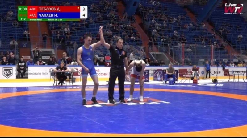 Борец из Мордовии стал бронзовым призером первенства России