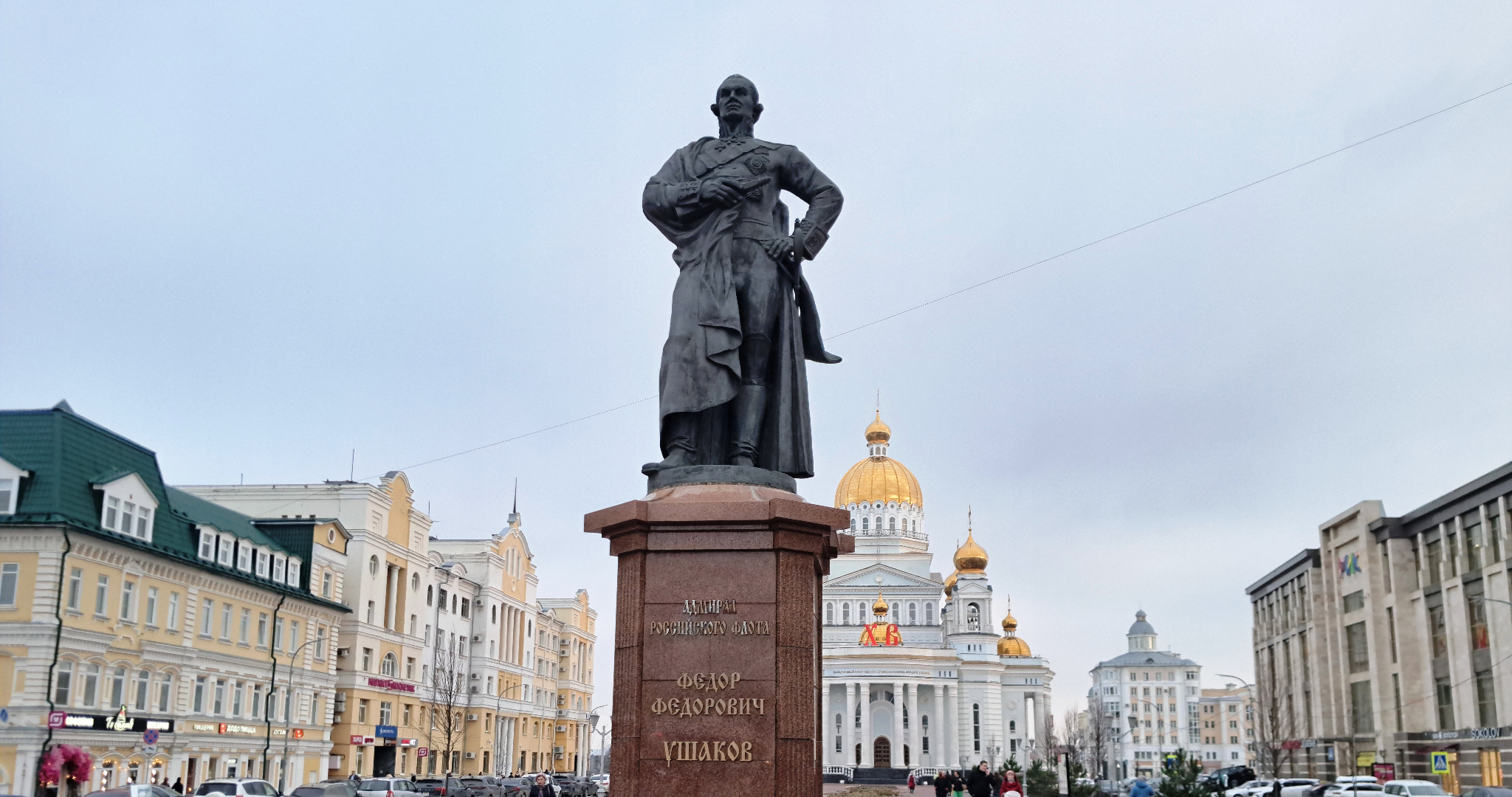 Памятнику Ушакову в Саранске заменят основание 