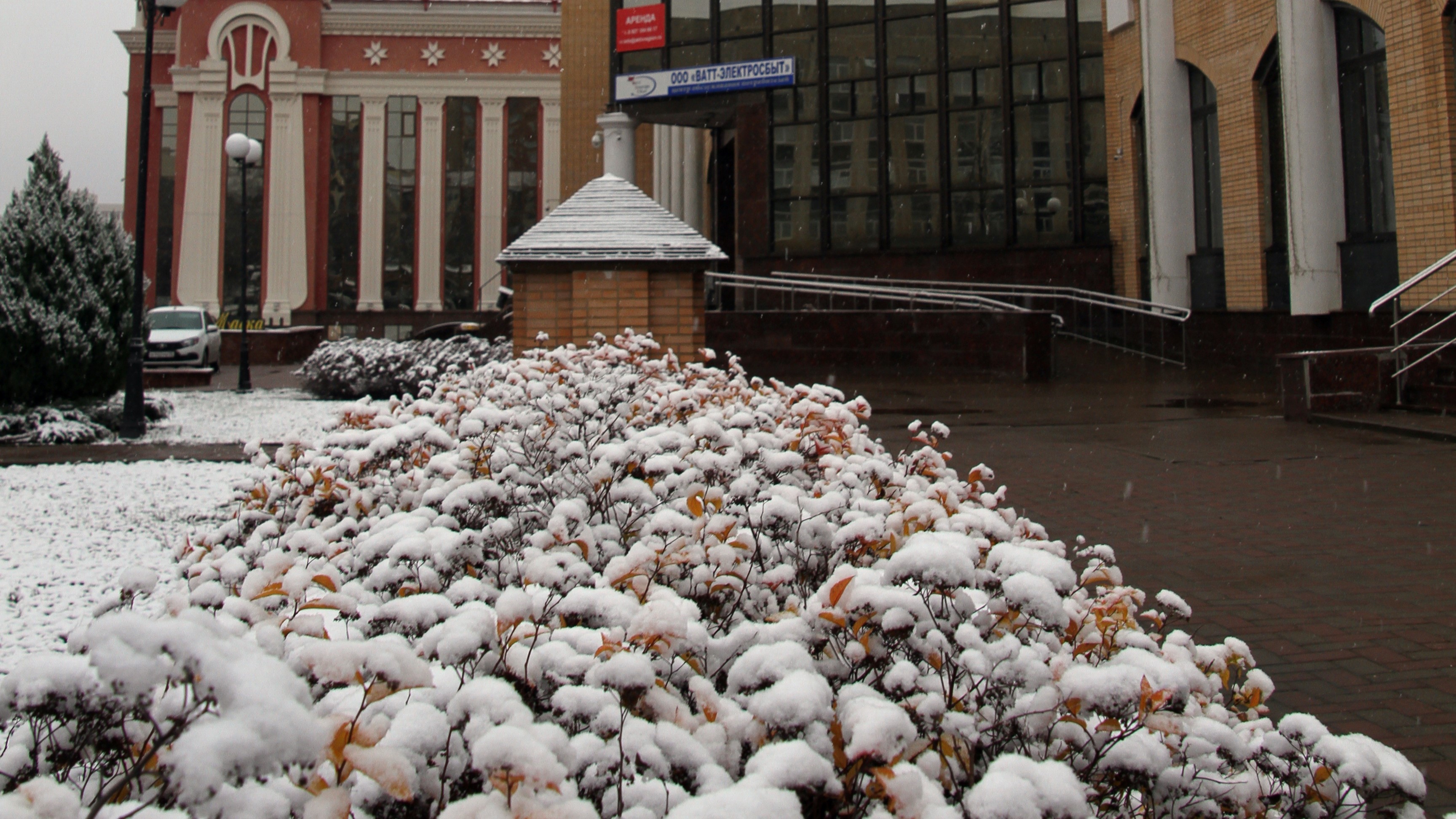 В Мордовию приходит предзимье с мокрым снегом