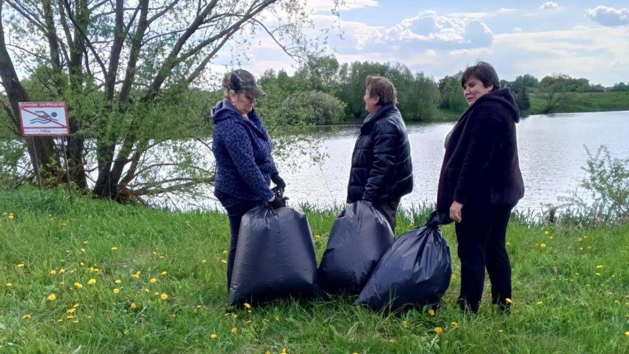Волонтеры Атяшевского района присоединились к акции «Вода России»