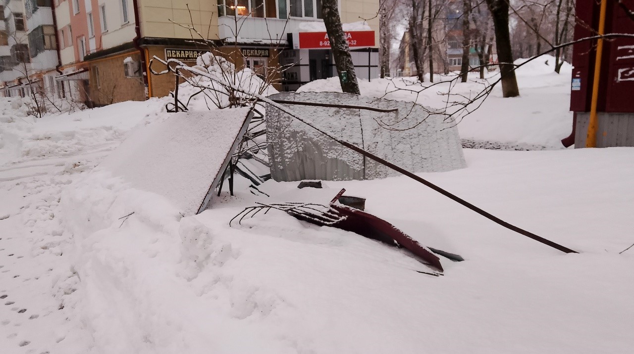 В Ромодановском районе – режим ЧС из-за упавших от снега крыш