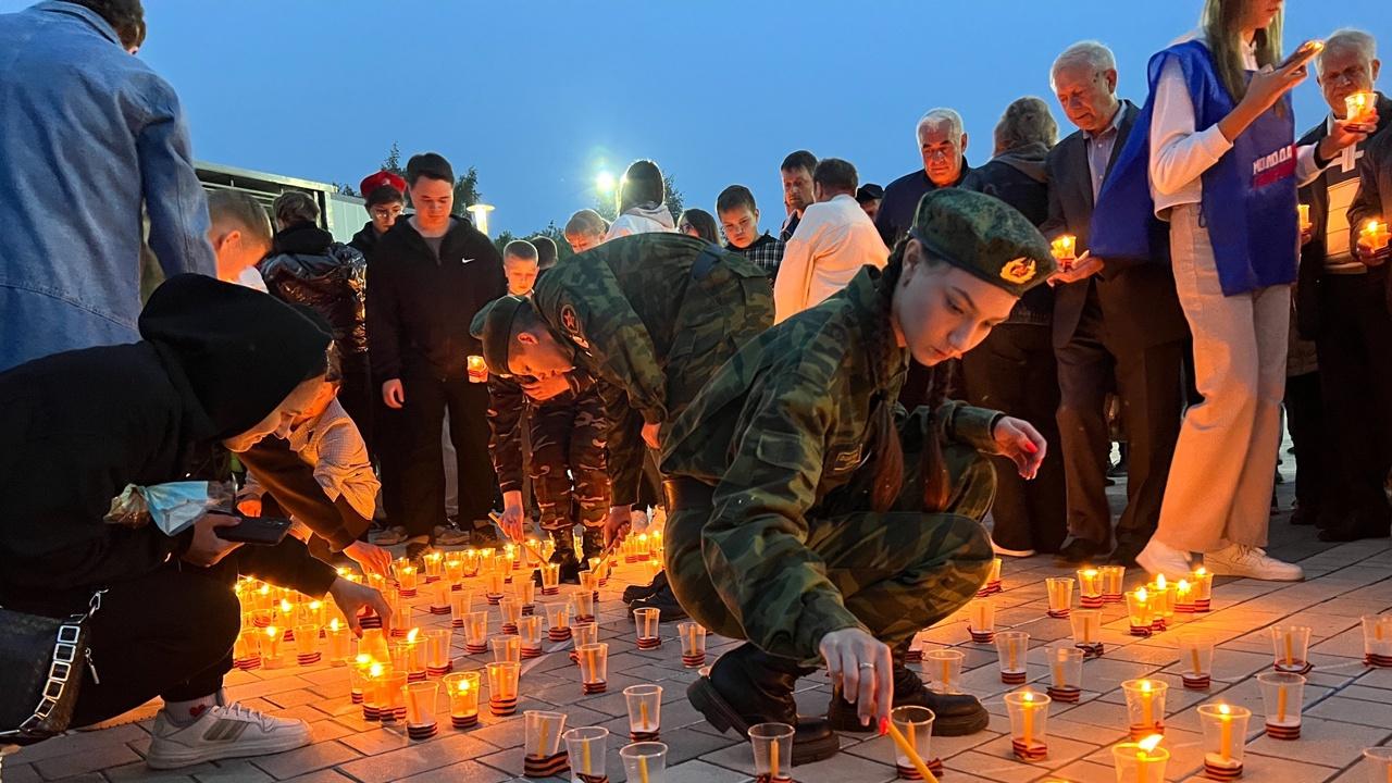 «Свечи памяти» зажгли в Мордовии «Свечи памяти» зажгли в Мордовии