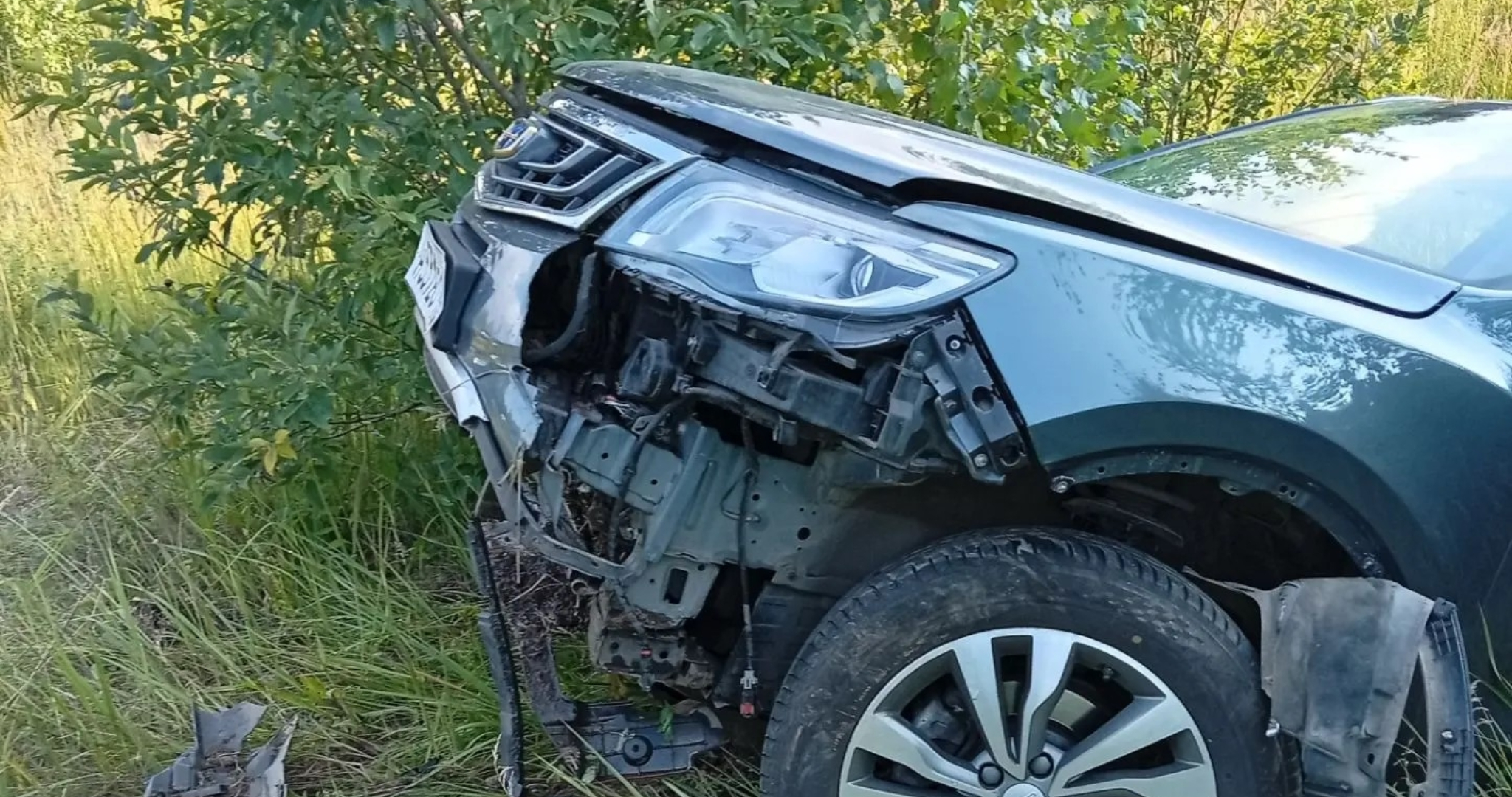 В Мордовии в ДТП с кроссовером пострадал один человек 