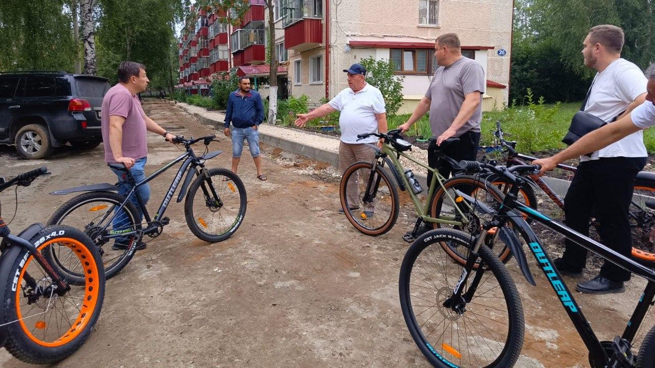 Мэр Саранска провёл велоинспекцию юго-западной части города