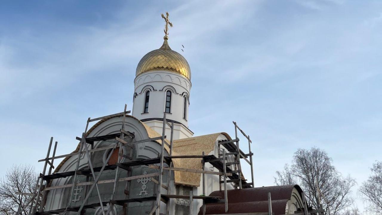 Строительство Спасского храма-часовни в Саранске переходит в новую стадию 