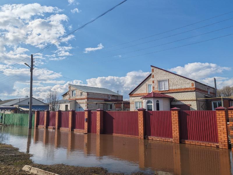 Паводок в Рузаевке пошел на спад