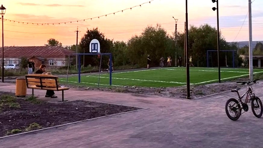 В Ардатове благоустроили сквер на улице Татьяничевой