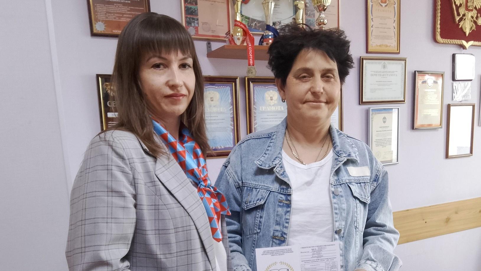 В Мордовии ветеран боевых действий получила новую профессию В Мордовии ветеран боевых действий получила новую профессию