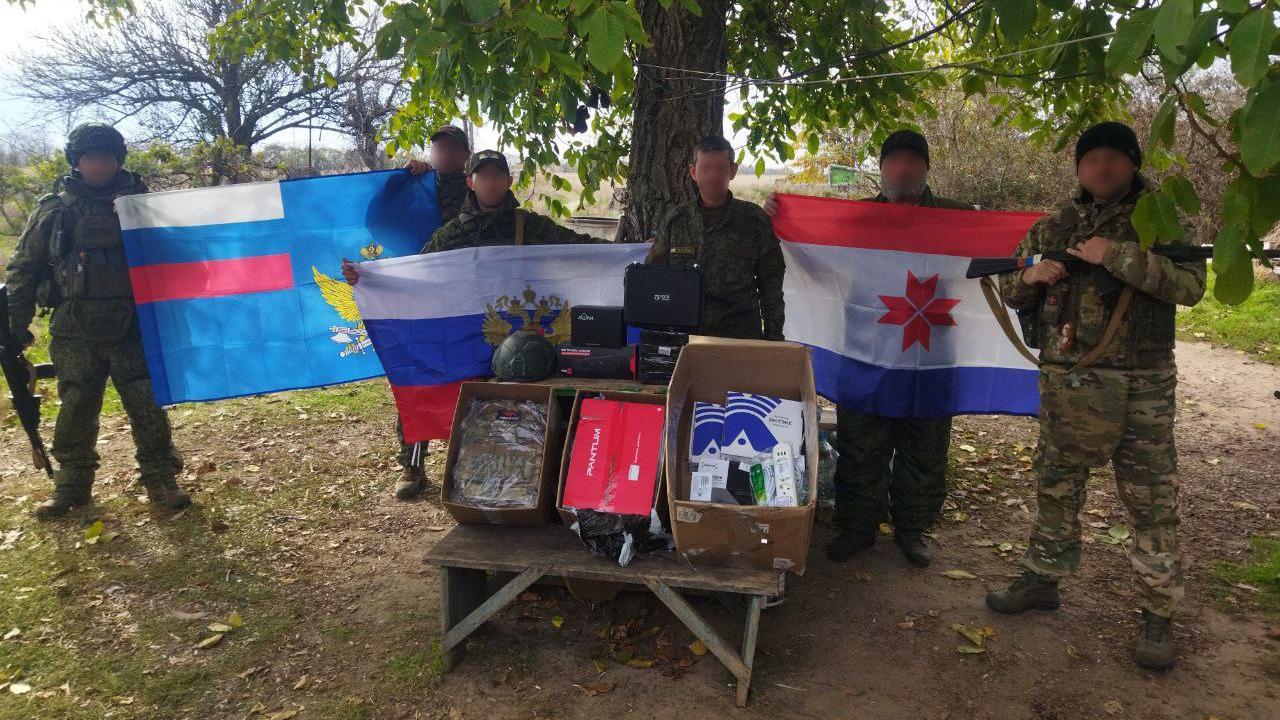 На СВО от УФСИН Мордовии передали бронешлемы и детекторы БПЛА