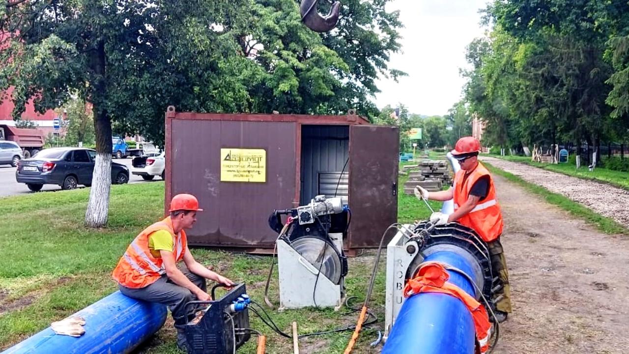 В Саранске продолжается модернизация водопровода на Ботевградской В Саранске продолжается модернизация водопровода на Ботевградской