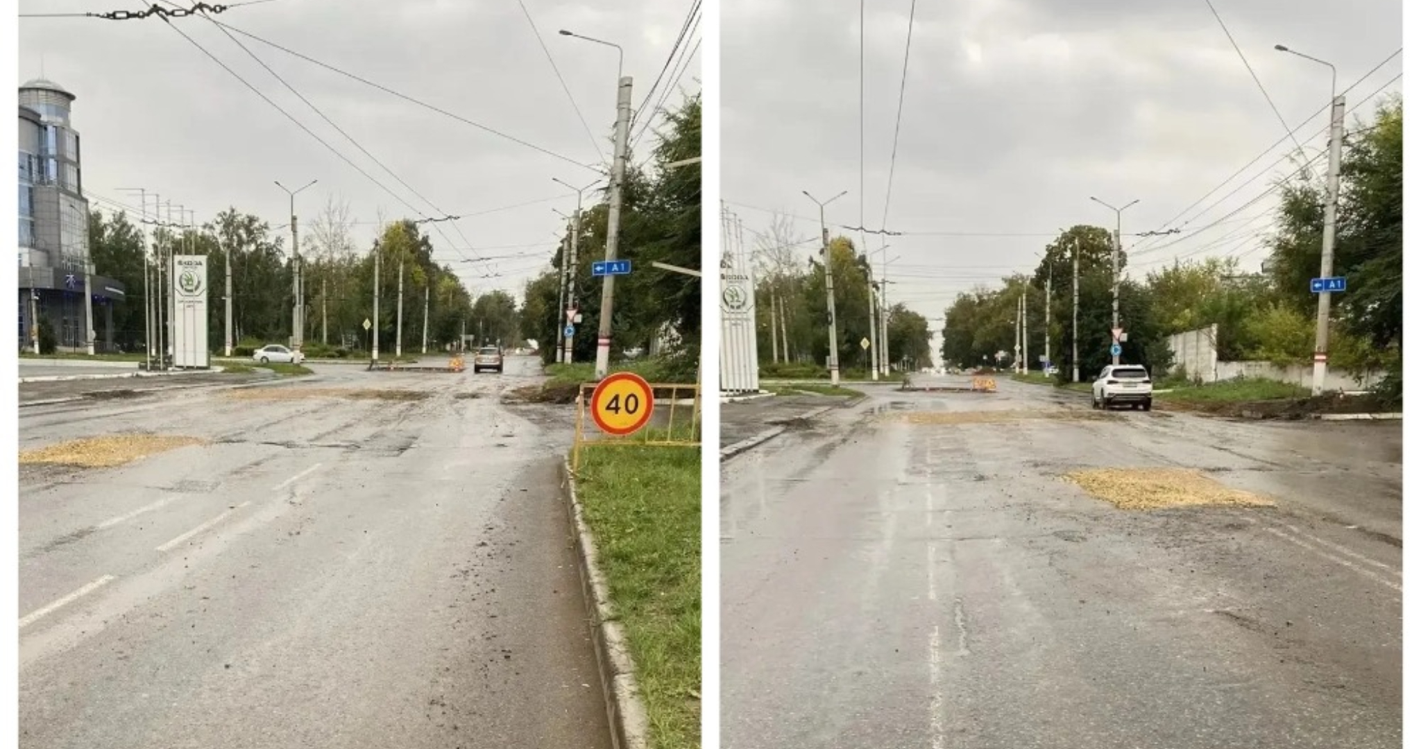 Движение по улице Титова в Саранске открыли по всем полосам 