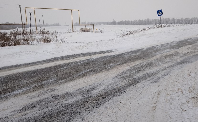 Водителей Мордовии предупреждают о снегопаде