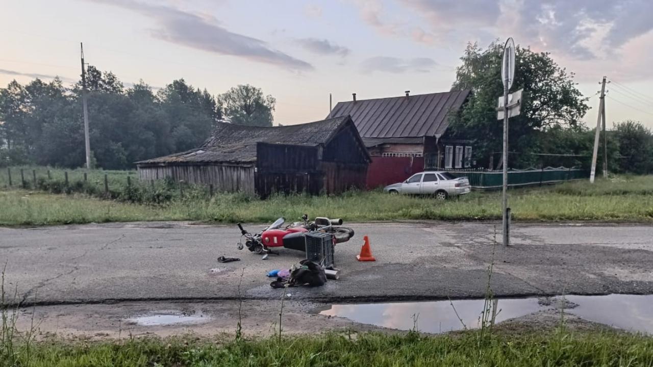 Стоящий посреди дороги знак погубил водителя мопеда в Мордовии | РИА «Инфо  РМ»