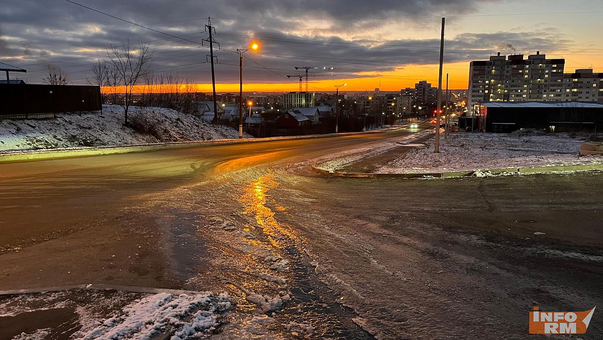 В Мордовии снова гололедица