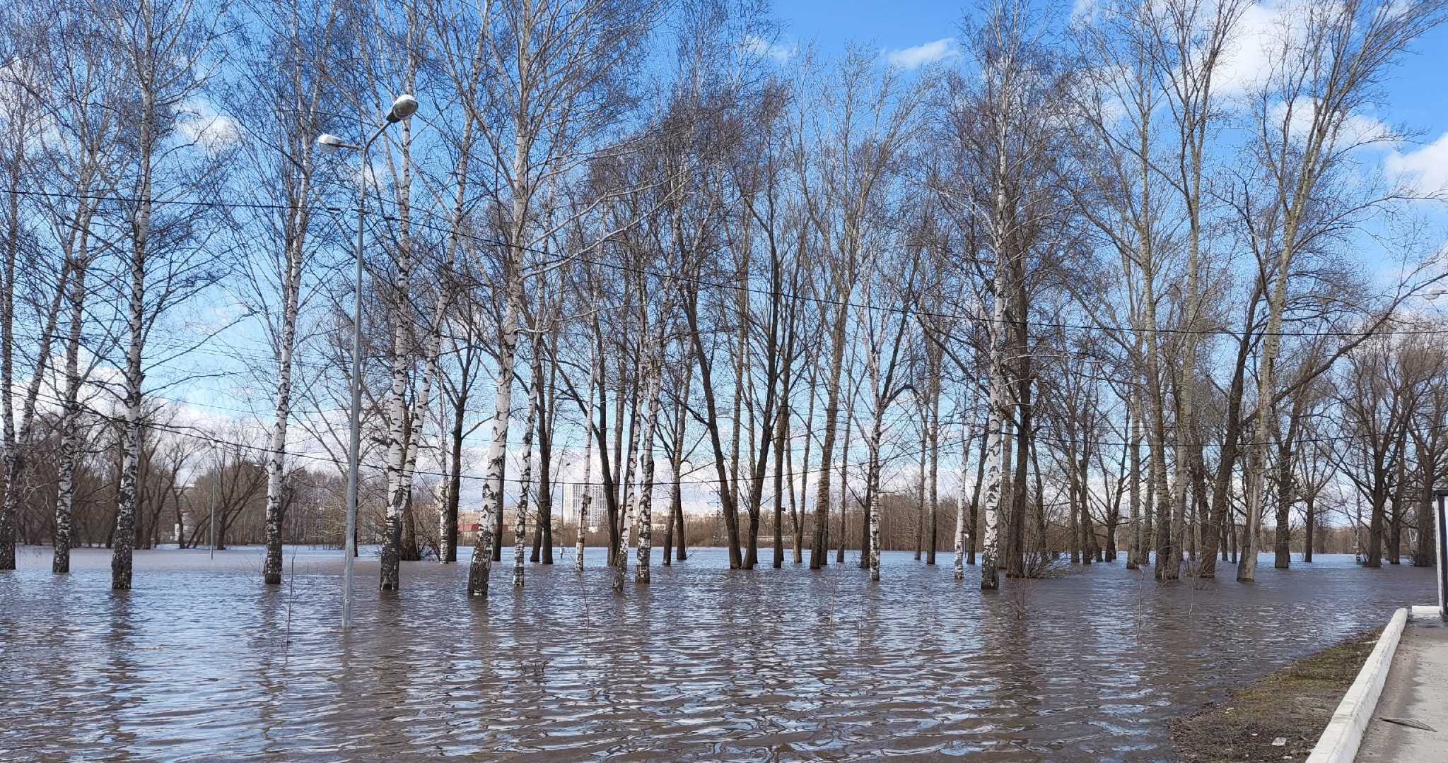 Паводок в Мордовии: вода отступила от жилых домов и нескольких мостов 