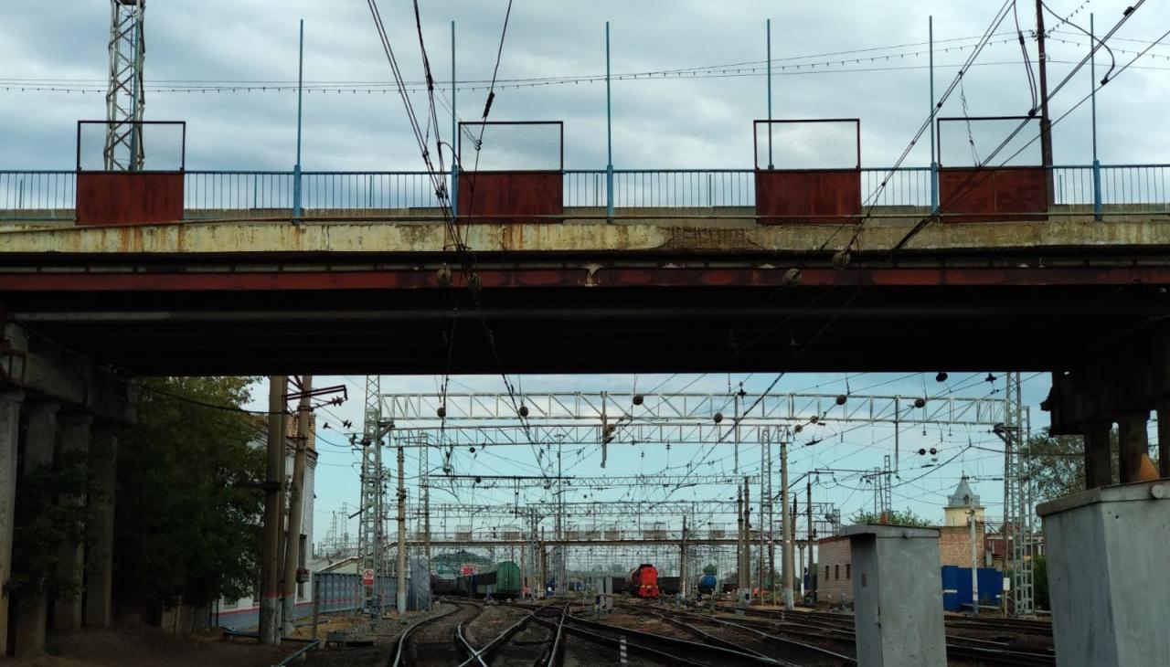 В Рузаевке начали капремонт моста через железную дорогу