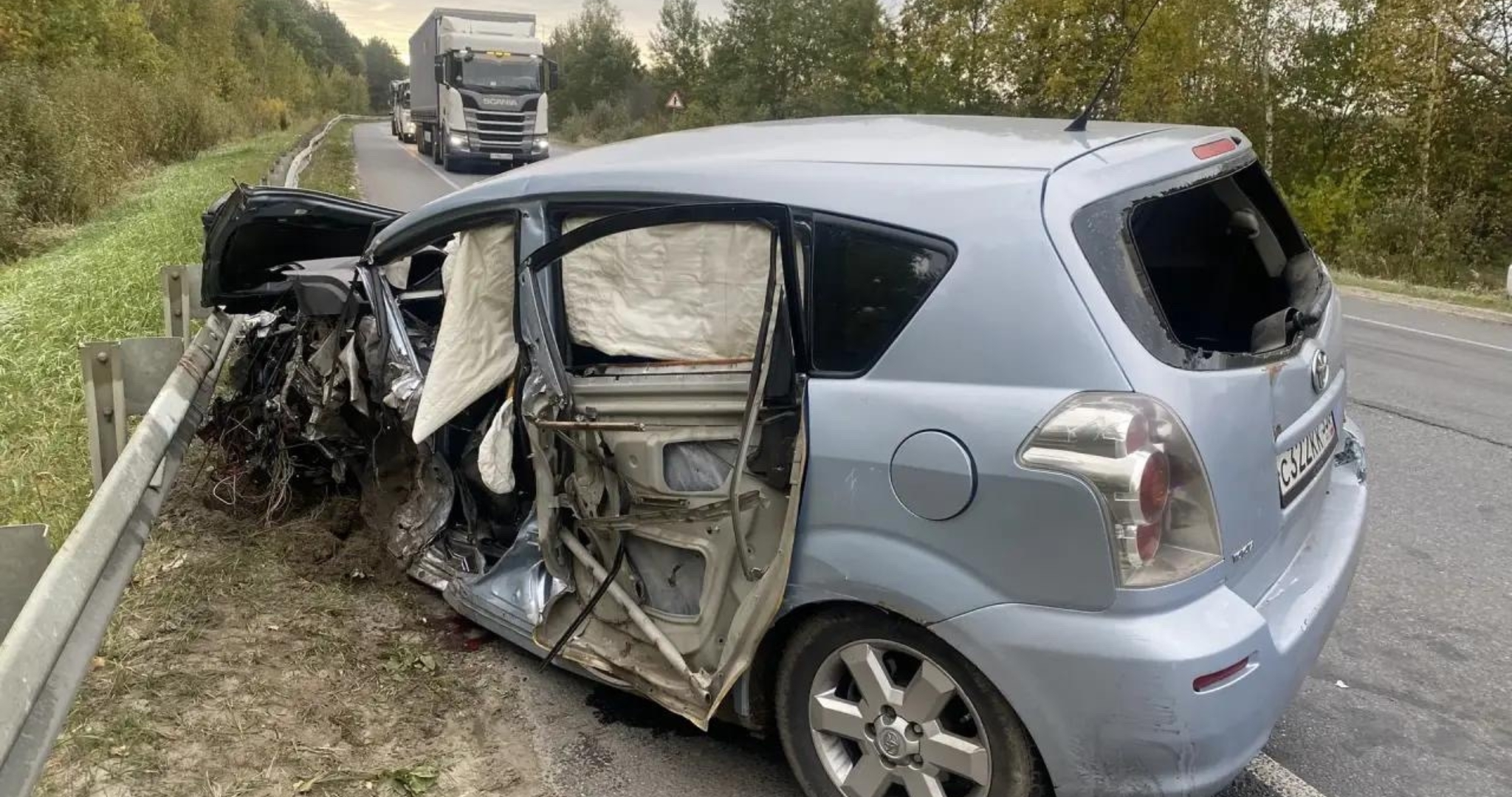 В Мордовии 24-летний парень умер после ДТП с грузовиком 