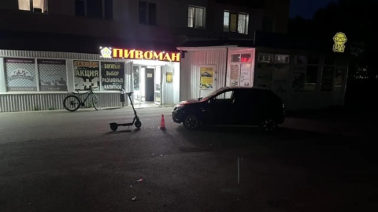В Рузаевке сбили школьника на электросамокате