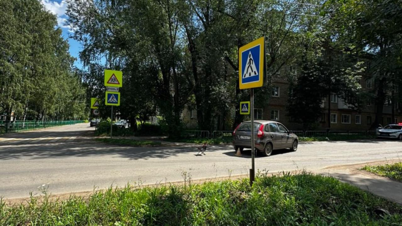 Пожилой водитель «Калины» сбил женщину на «зебре» в Рузаевке