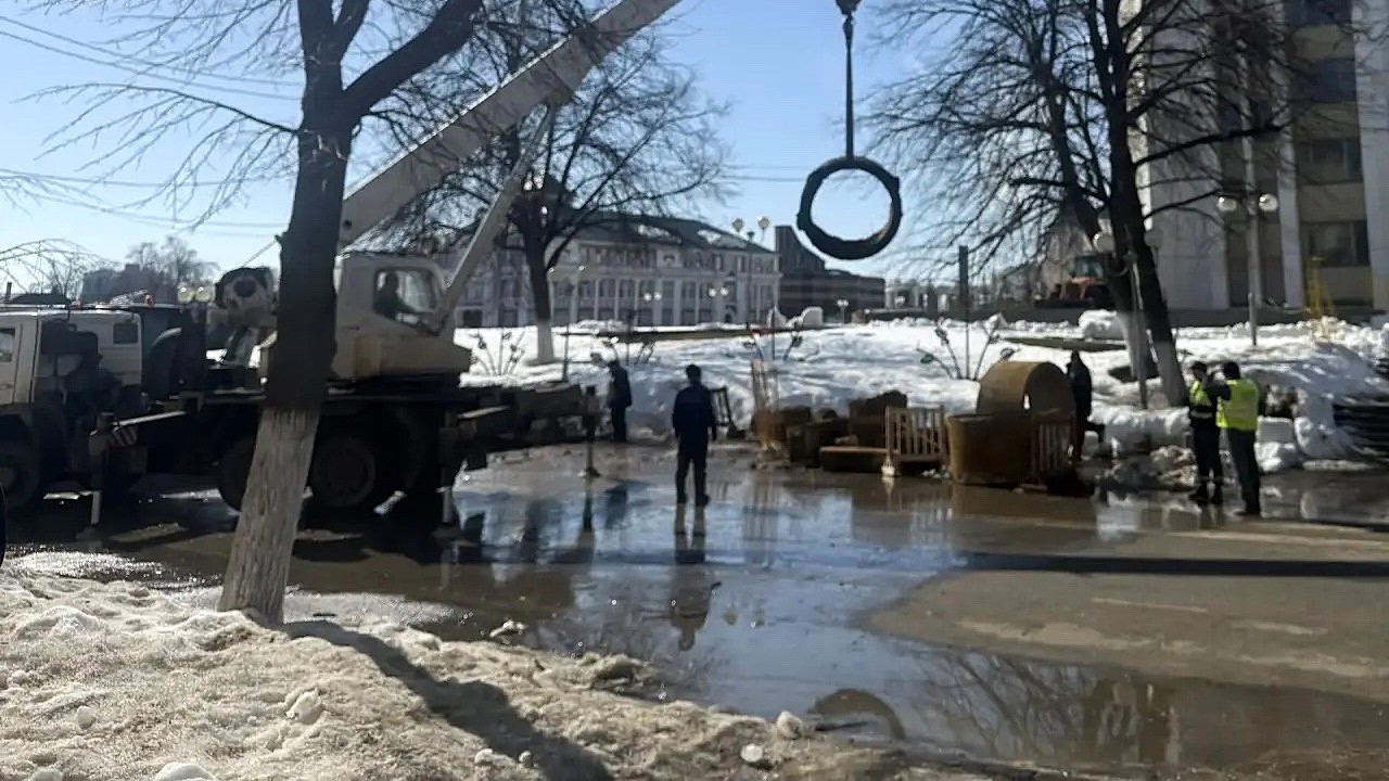 В Саранске на проспекте Ленина отключат наружное освещение