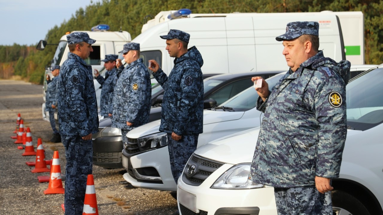 Водители УФСИН Мордовии соревновались в мастерстве