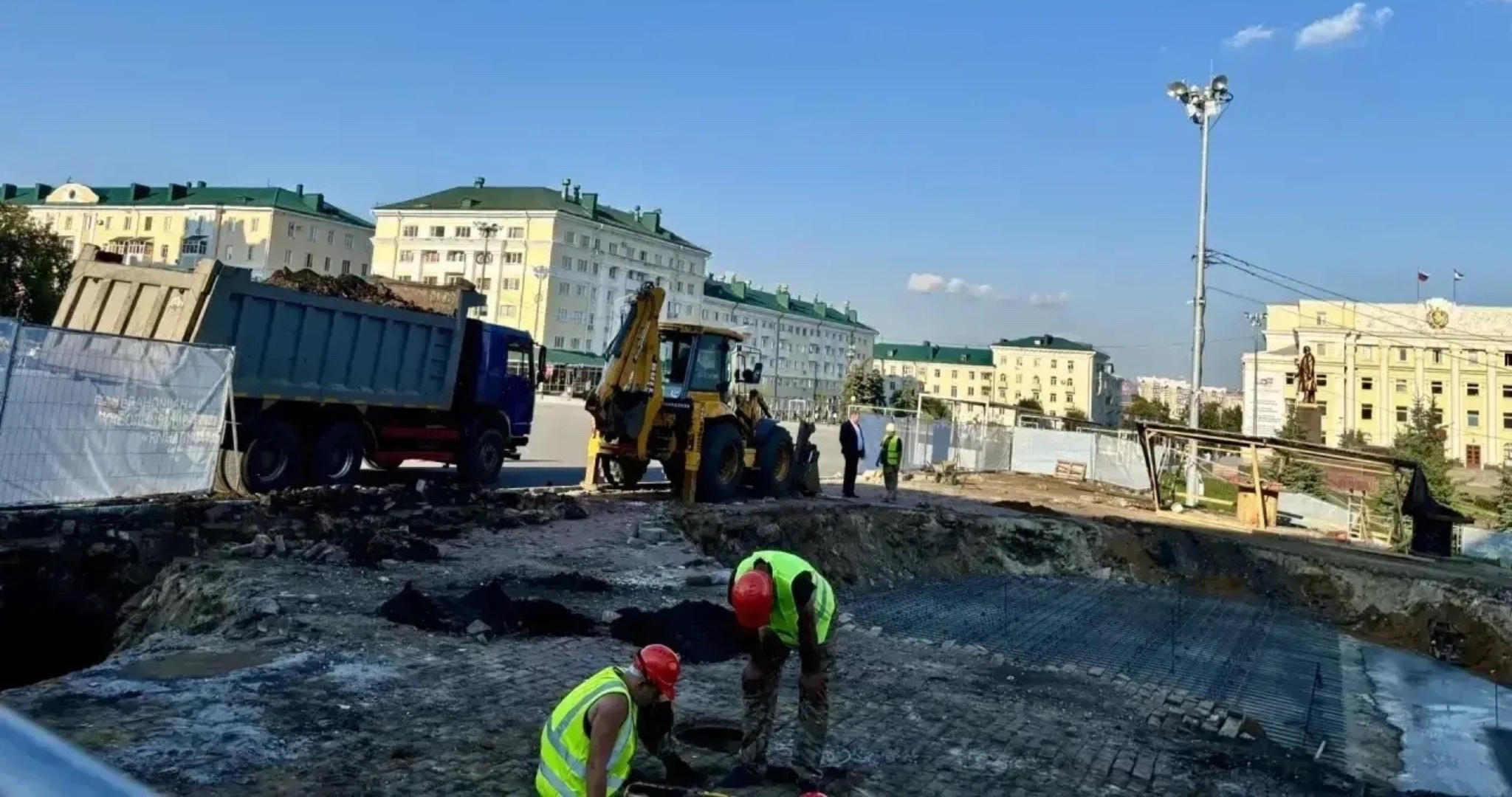 Власти Саранска рассказали, когда закончится ремонт Фонтанного спуска 