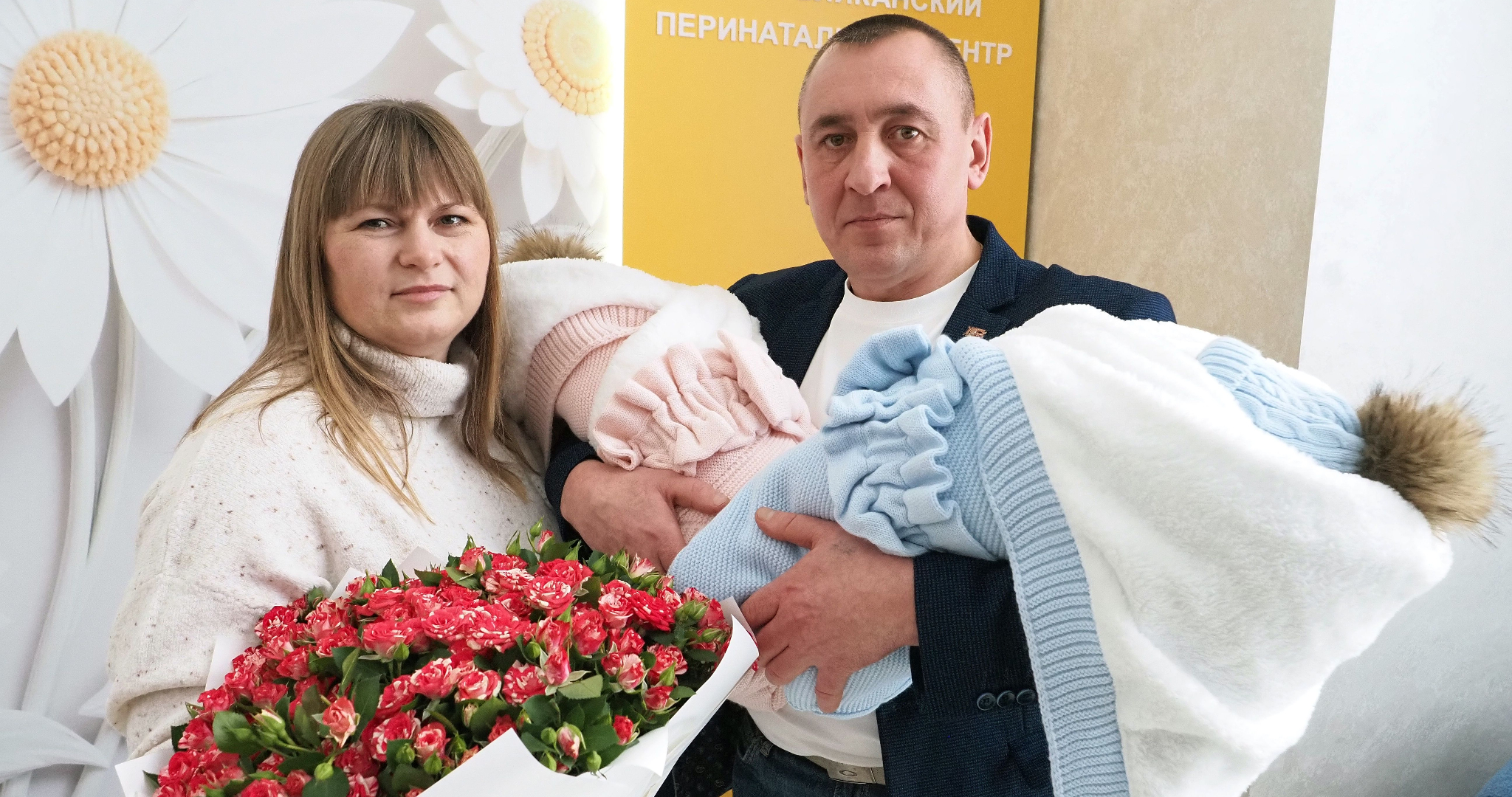 Жена участника СВО в Мордовии родила двойню 