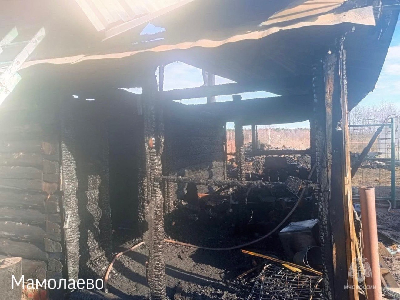 Две бани и сарай сгорели в сёлах Мордовии Две бани и сарай сгорели в сёлах Мордовии