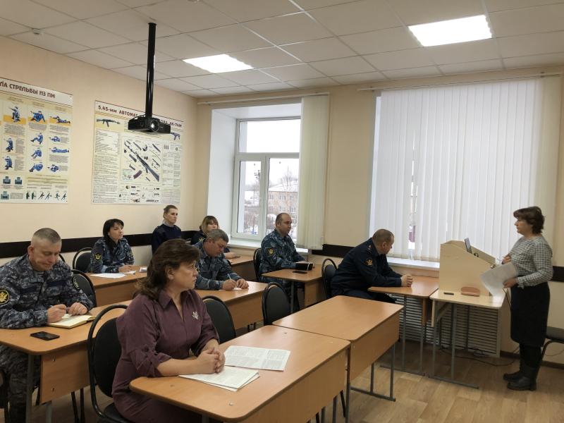 В УФСИН Мордовии проходят учебно-методические сборы с преподавательским составом