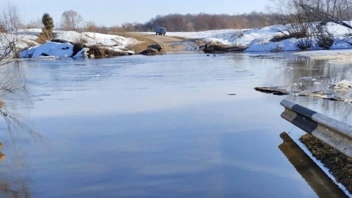 В Мордовии затоплены 10 низководных постов