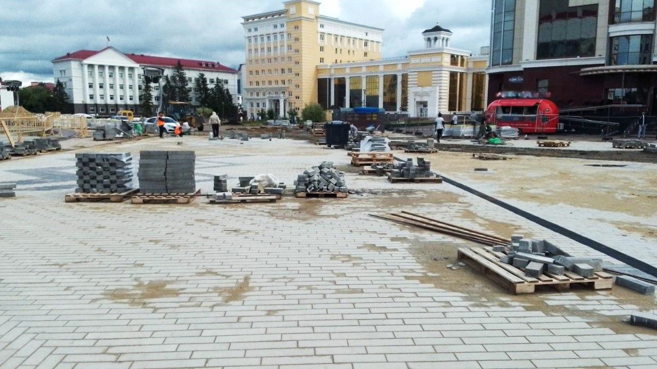 В Саранске на площади Тысячелетия появится зелень