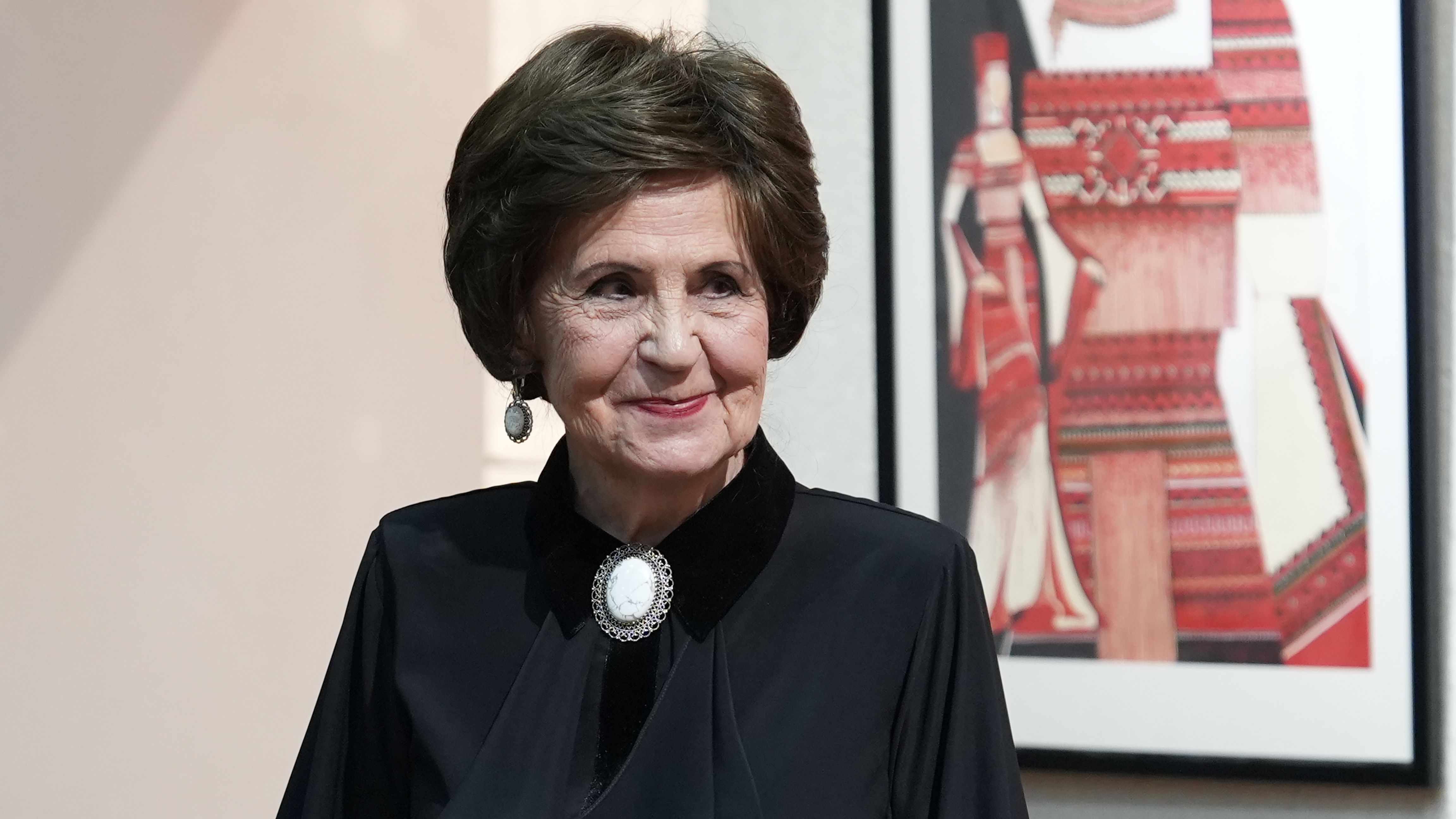 В Саранске открылась юбилейная выставка Людмилы Острась-Демяшкиной