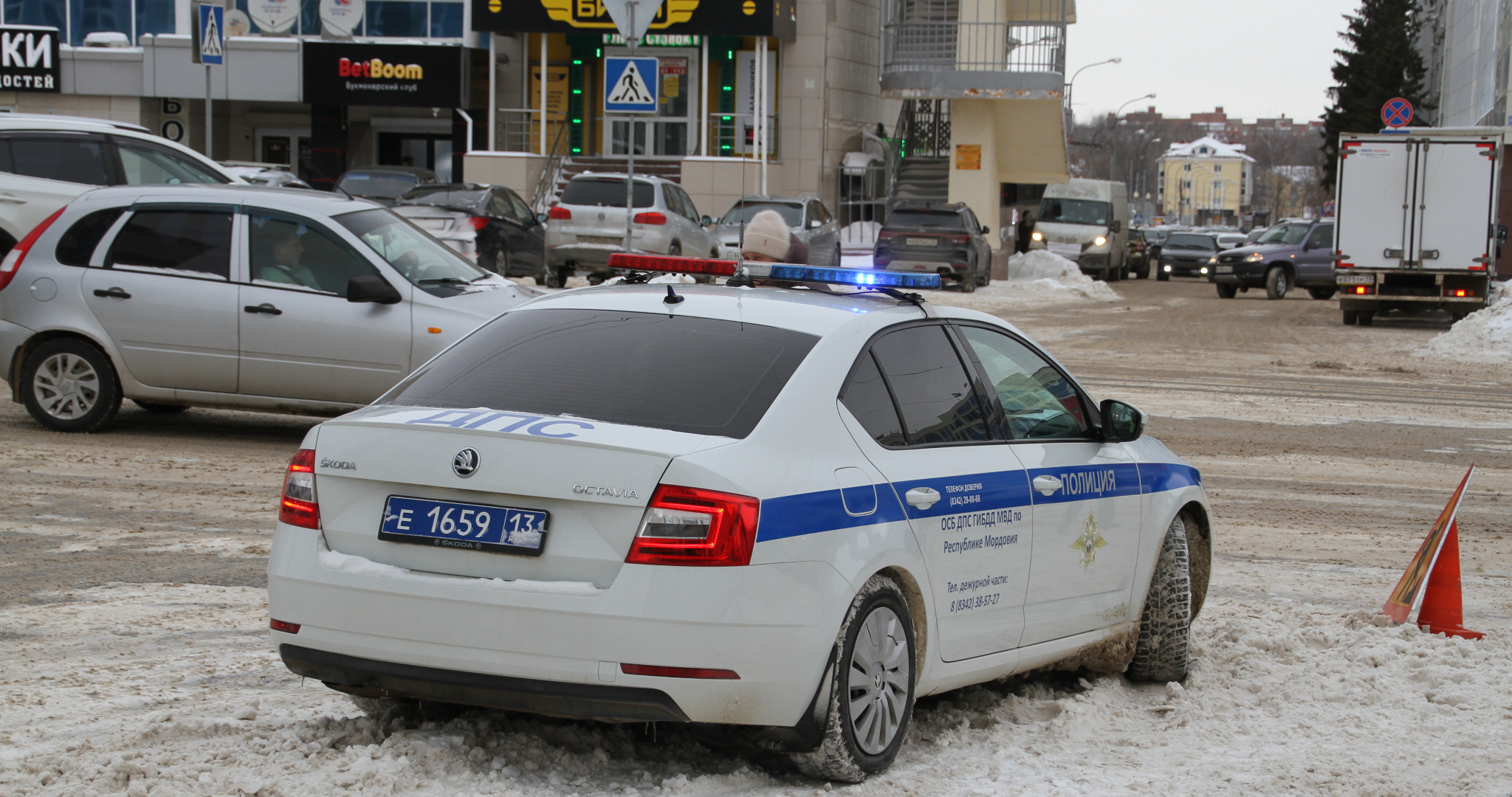 Сотрудников ГАИ в Саранске перевели на усиленный режим 