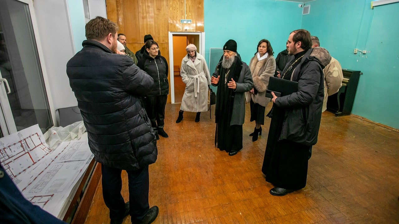 В Саранске новое здание православной гимназии готовят к ремонту