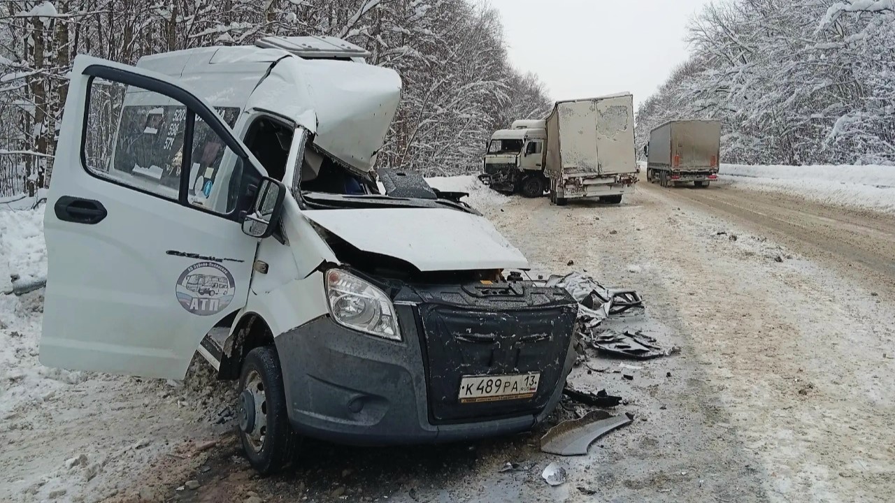 В Мордовии фура вылетела на «встречку»: один погиб, двое в больнице