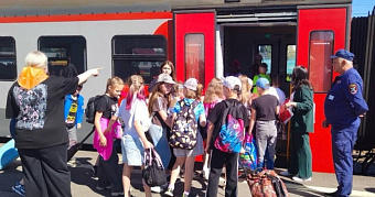 Железнодорожники в Мордовии помогли детям добраться до дома 