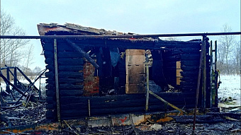 У жительницы Мордовии сгорел дом