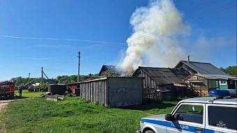 Пожар в Ардатовском районе: повреждены дом и сарай