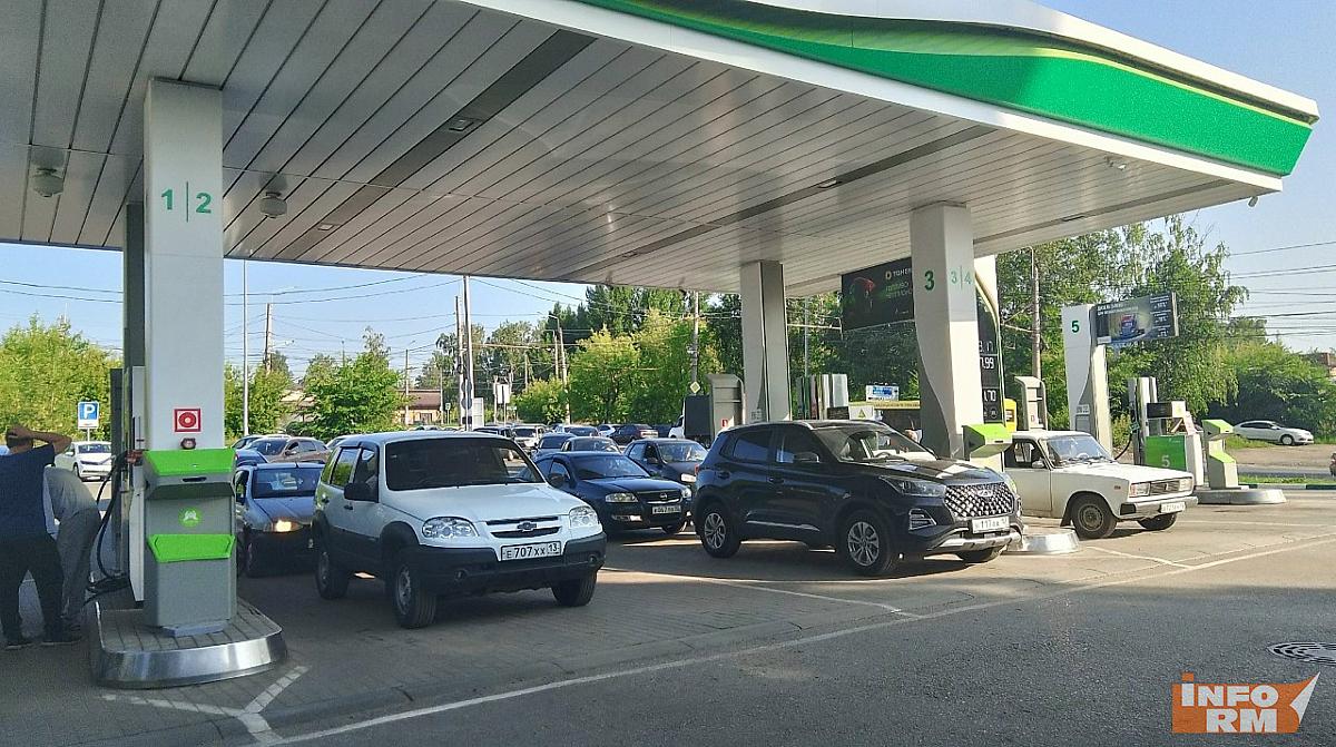 АЗС в Саранске: первый день бензина по номерам
