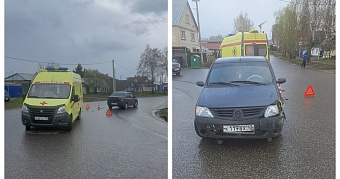 Врачи скорой помощи в Саранске попали в ДТП 