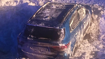 В Мордовии легковушка вылетела в кювет