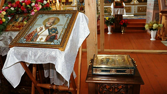 Ковчег с частицей мощей святителя Николая Чудотворца прибыл в Ромоданово