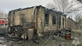 В Торбеевском районе сгорел дачный дом