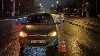 Жительница Мордовии шла на зелёный и попала под машину
