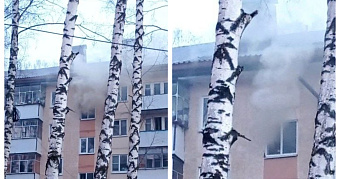 На Юго-Западе в Саранске горел многоквартирный дом 