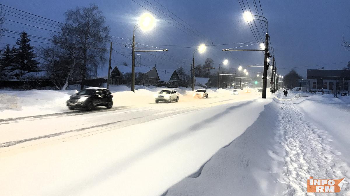 В Мордовию на смену морозам снова идут снегопады 