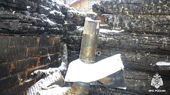 В Саранске горела баня в частном секторе